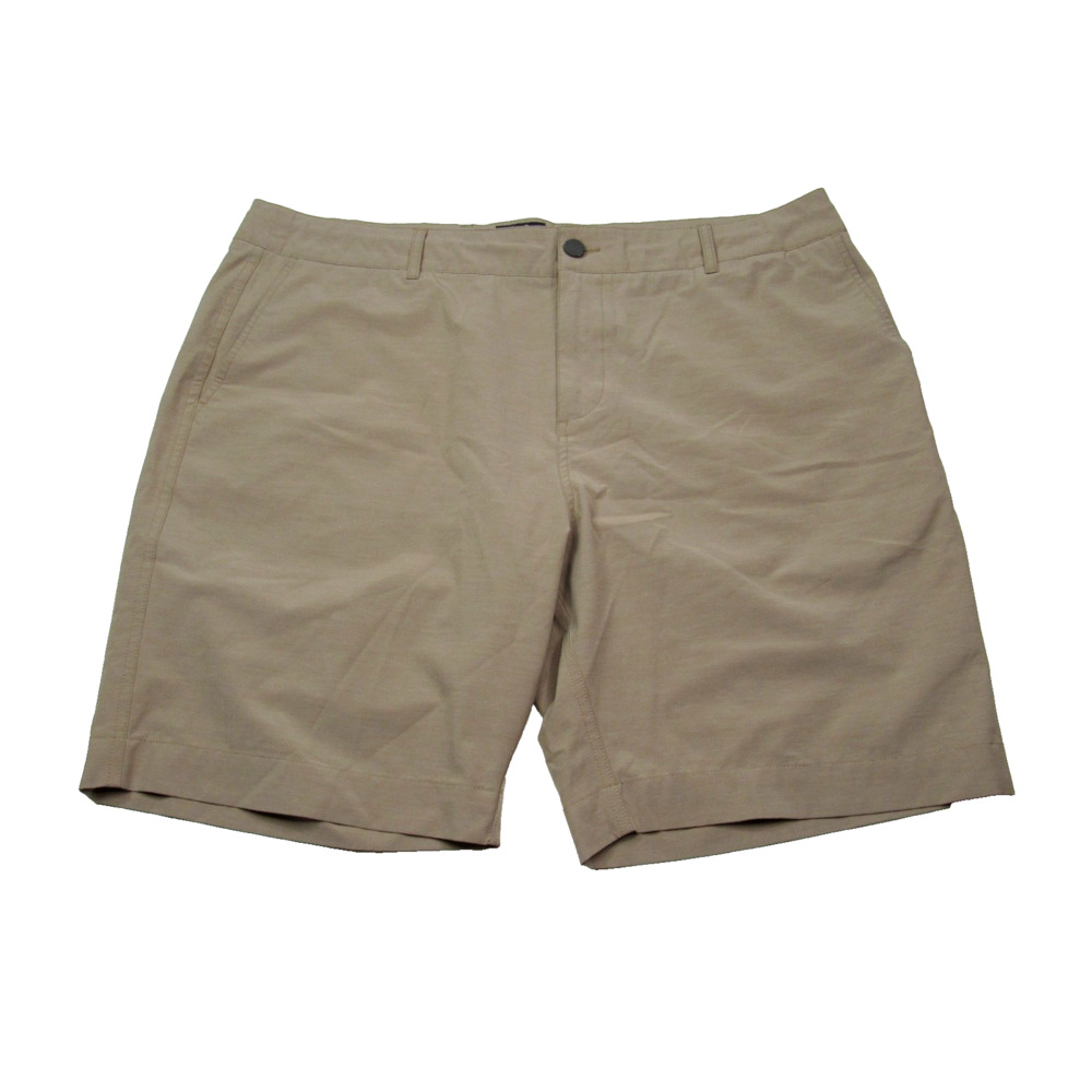 Faherty Mens All Day Shorts Size 38 Khaki Tan Chino